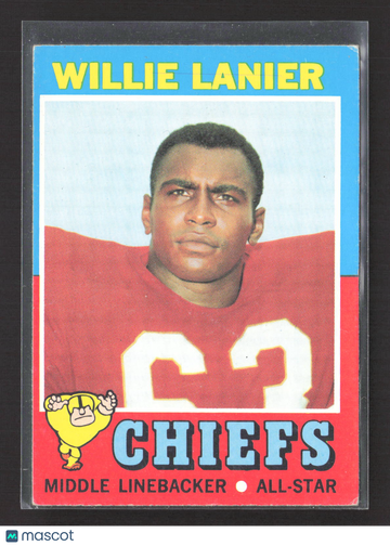 1971 Topps Willie Lanier #114