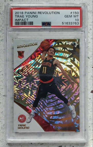 2018 Revolution Impact Trae Young Rookie PSA 10