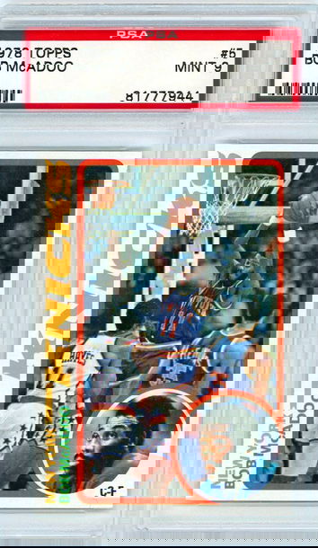 1978 Topps Bob McAdoo #5 PSA 9 P1240