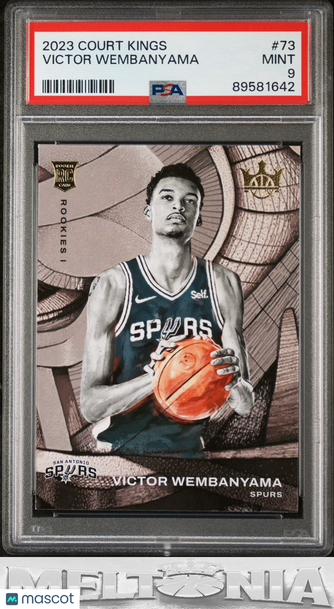 2023-24 Panini Court Kings Victor Wembanyama #73 RC PSA 9