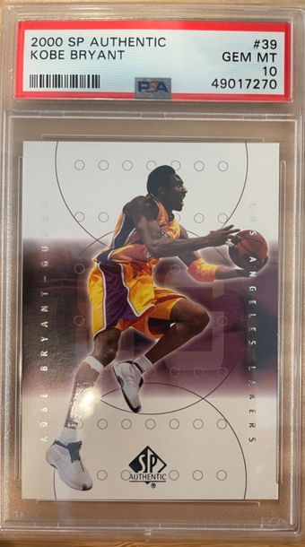 Kobe Bryant 2000 SP Authentic #39 PSA 10 Gen Mint Mamba