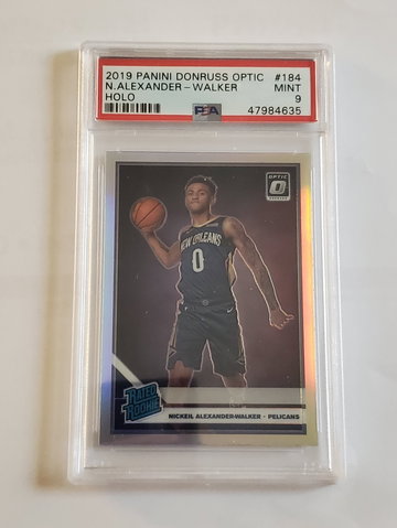 Nickeil Alexander-Walker 2019 Optic Holo RC PSA 9