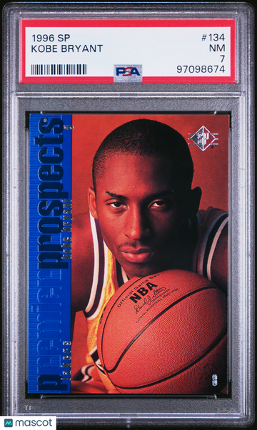 1996 SP Kobe Bryant #134 PSA 7