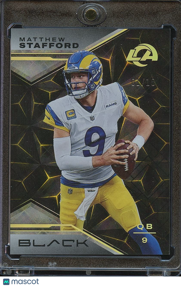 2023 Panini Black Matthew Stafford