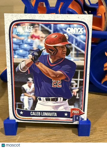 2024 Onyx Vintage Caleb Lomavita #OVCALO Onyx