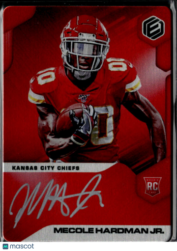 Mecole Hardman Jr. 2019 Panini Elements Football RC Auto Kansas City Chiefs