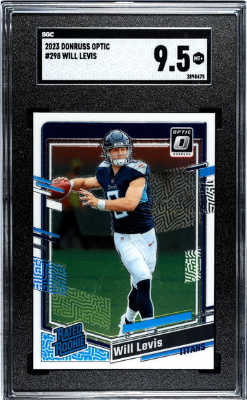 2023 Donruss Optic Will Levis #298 RC SGC 9.5