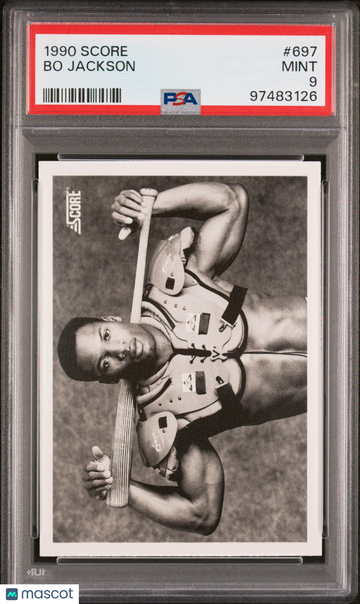 1990 Score Bo Jackson #697 PSA 9