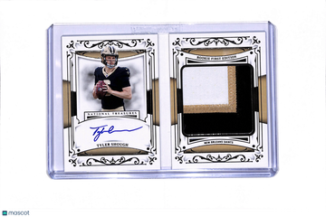 2026 Panini National Treasures Rookie First Edition Tyler Shough #RFES-TSH /99 Patch RC