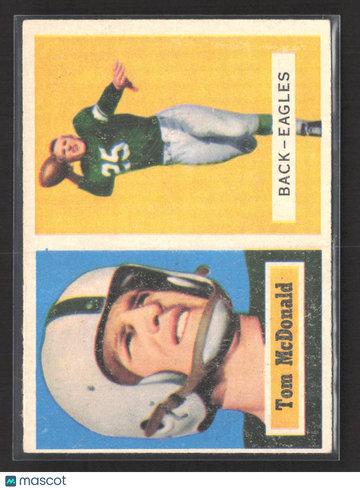 1957 Topps Tom McDonald #124
