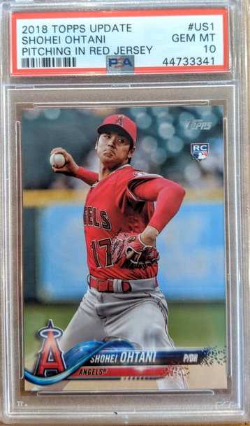 2018 Topps Update US1 Shohei Ohtani RC Rookie
