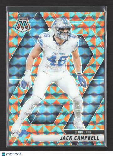 2025 Panini Mosaic Prizm Jack Campbell #147 Genesis /15