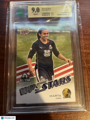 2010 Upper Deck MLS Marta Rookie Mnt 9