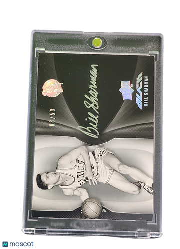 2008 Upper Deck Black Bill Sharman #A2-BS /50
