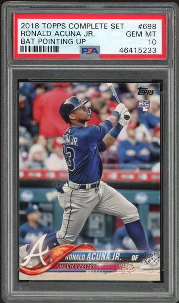 Ronald Acuna Topps Complete Set PSA 10