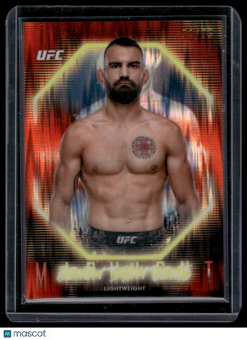 2025 Topps UFC Midnight Benoit Saint Denis #54 Dusk