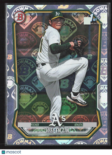 2026 Bowman Wei-En Lin #BP-12 Logo Pattern