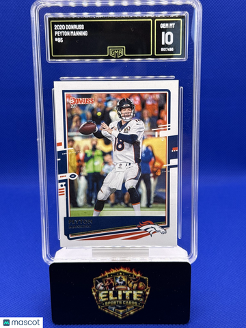 2020 Donruss Peyton Manning #95 GMA 10