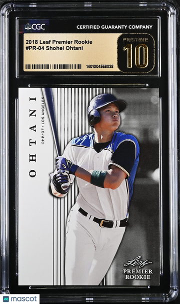 2018 Leaf Premier Rookie Shohei Ohtani #PR-04 CGC 10