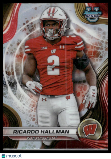 2024 Bowman University Best Ricardo Hallman #16 Refractor