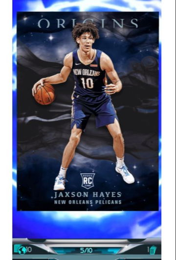 Panini Dunk 2019 Jaxson Hayes Origins /10 RC