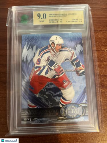 1996-97 Metal Universe Wayne Gretzky #96 Set Base MNT 9