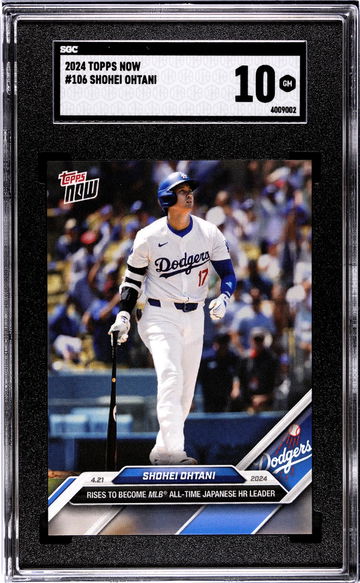2024 Topps Now #106 Shohei Ohtani SGC 10