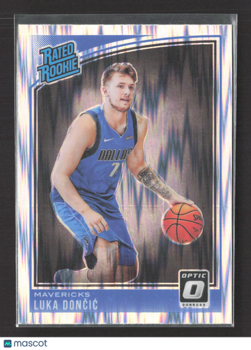 2018 Panini Donruss Optic Shock Prizm Luka Dončić #177