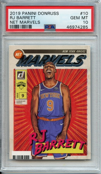 RJ Barrett Marvels PSA 10