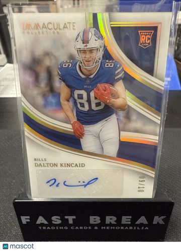2023 Panini Immaculate Collection Dalton Kincaid #13 Rookie Autos AU,SN