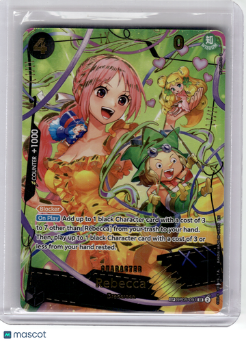 Premium Booster -The Best- Vol. 2 Rebecca Foil Special Rare #OP05-091