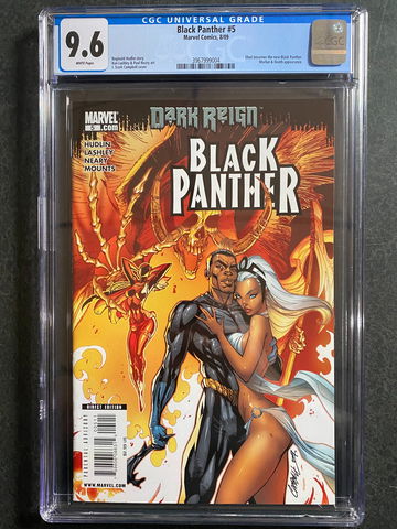 Black Panther 5 CGC 9.6 1st appearance in-story Shuri as Black Panther