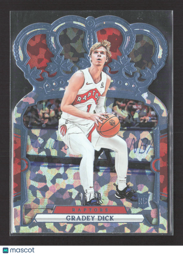 2024 Panini Crown Royale Basketball Gradey Dick #47 Camo RC