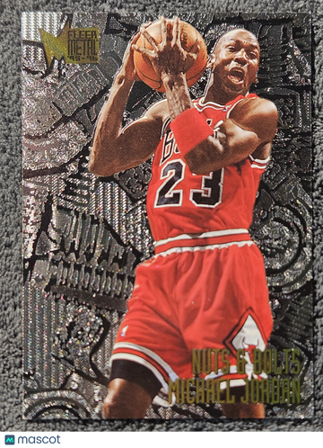 1995 Fleer Metal Nuts & Bolts #212 Michael Jordan