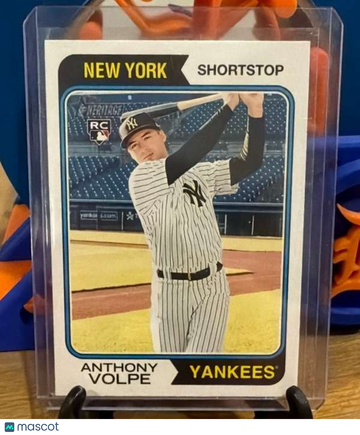 2023 Topps Heritage Anthony Volpe #282b