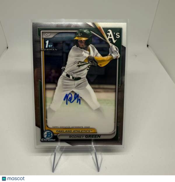 2024 Bowman Draft - Chrome Prospect Autographs Rodney Green #CPA-RG