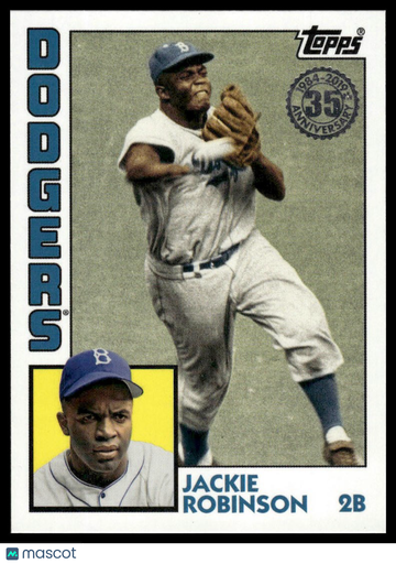2019 Topps Update Jackie Robinson #84-28 1984 Topps Baseball