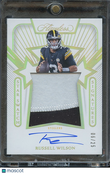 2024 Russell Wilson Patch Panini Authentic