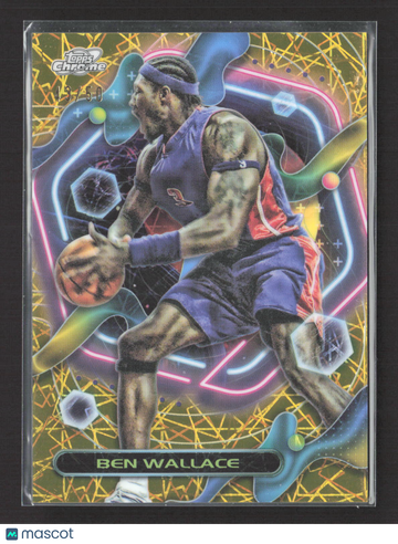 2024 Topps Chrome Ben Wallace #43 Gold Etch