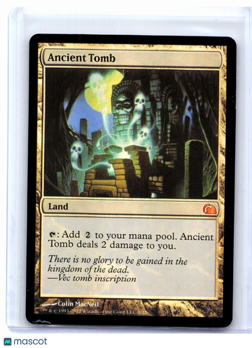 From the Vault: Realms Ancient Tomb Foil Mythic [Heavily Played] [Damaged] #1