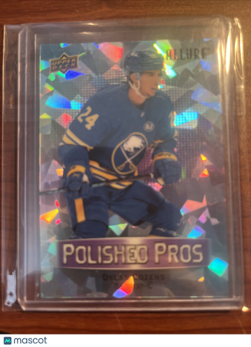 2023-24 Upper Deck Allure Dylan Cozens #PP-23 Purple Parallel/Variety Insert