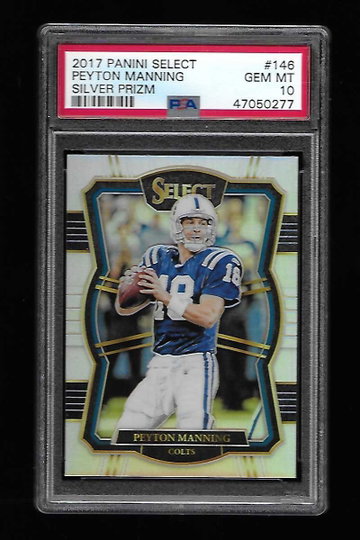 2017 PANINI SELECT PEYTON MANNING #146 SILVER