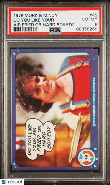 1978 Topps Mork & Mindy Do You Like Your #49 PSA 8