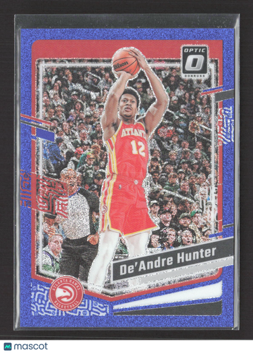 2024 Panini Donruss Optic De'Andre Hunter #194 Blue Velocity 13/15
