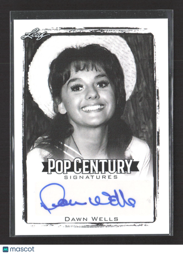 2017 Leaf Pop Century Signatures Dawn Wells Signature #BA-DW1