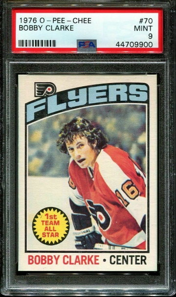 `976 O-Pee-Chee Bobby Clarke PSA 9 #70