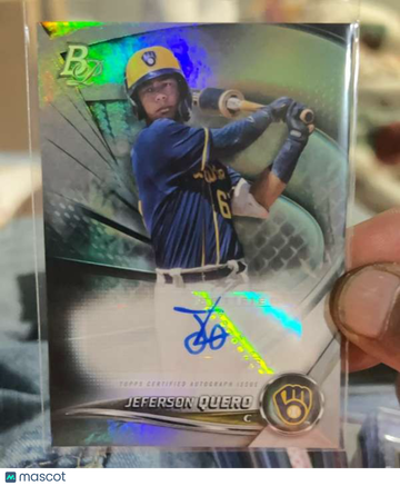 2022 Bowman Platinum - Top Prospect Autograph Jeferson Quero #TOP-82