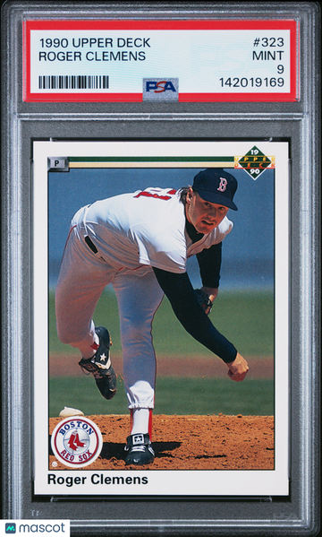 1990 Upper Deck Roger Clemens #323 PSA 9