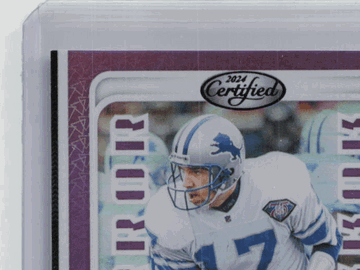 2024 Panini Certified Mirror Signatures Dave Krieg #MS-DK Purple /10