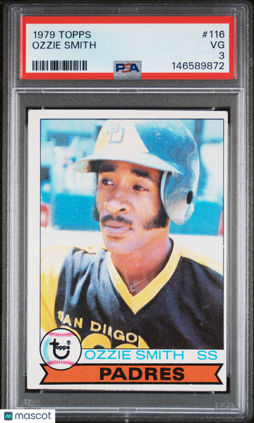1979 Topps Ozzie Smith #116 PSA 3